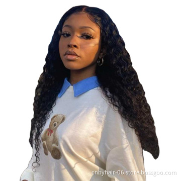 Wigs Brazilian Raw Unprocessed Virgin Hair Wigs Sunlight Pre Plucked Hair Line With Baby Hair 13*4 HD Lace Frontal Wigs